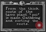 Image of poi Hawaii USA, 1924, second 10 stock footage video 65675070226