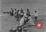 Image of fishermen Hawaii USA, 1924, second 24 stock footage video 65675070227