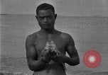 Image of fishermen Hawaii USA, 1924, second 40 stock footage video 65675070227