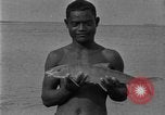 Image of fishermen Hawaii USA, 1924, second 45 stock footage video 65675070227