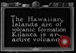 Image of Kilauea volcano Hawaii USA, 1924, second 4 stock footage video 65675070229