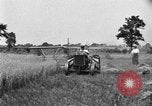 Image of tractor-drawn binder United States USA, 1919, second 4 stock footage video 65675070232