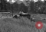 Image of tractor-drawn binder United States USA, 1919, second 29 stock footage video 65675070232