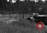 Image of tractor-drawn binder United States USA, 1919, second 31 stock footage video 65675070232