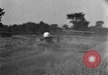 Image of tractor-drawn binder United States USA, 1919, second 37 stock footage video 65675070232