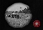 Image of tractor-drawn binder United States USA, 1919, second 56 stock footage video 65675070232