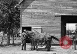 Image of horse-drawn binder United States USA, 1919, second 12 stock footage video 65675070233