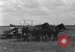 Image of horse-drawn binder United States USA, 1919, second 29 stock footage video 65675070233