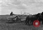 Image of horse-drawn binder United States USA, 1919, second 53 stock footage video 65675070233