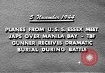 Image of USS Wasp Manila Philippines, 1944, second 9 stock footage video 65675070250