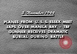 Image of USS Wasp Manila Philippines, 1944, second 19 stock footage video 65675070250