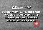 Image of USS Wasp Manila Philippines, 1944, second 20 stock footage video 65675070250