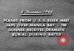 Image of USS Wasp Manila Philippines, 1944, second 22 stock footage video 65675070250
