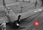 Image of F6F Hellcat fighter aircraft Manila Philippines, 1944, second 25 stock footage video 65675070252
