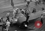 Image of F6F Hellcat fighter aircraft Manila Philippines, 1944, second 33 stock footage video 65675070252
