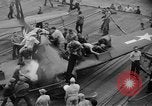 Image of F6F Hellcat fighter aircraft Manila Philippines, 1944, second 51 stock footage video 65675070252