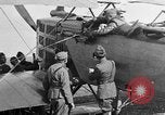 Image of Vickers machine gun on Brequet 14 airplane Colombey-les-Belles France, 1918, second 1 stock footage video 65675070263