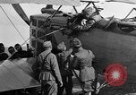 Image of Vickers machine gun on Brequet 14 airplane Colombey-les-Belles France, 1918, second 3 stock footage video 65675070263