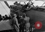 Image of Vickers machine gun on Brequet 14 airplane Colombey-les-Belles France, 1918, second 5 stock footage video 65675070263
