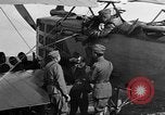 Image of Vickers machine gun on Brequet 14 airplane Colombey-les-Belles France, 1918, second 6 stock footage video 65675070263