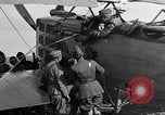Image of Vickers machine gun on Brequet 14 airplane Colombey-les-Belles France, 1918, second 8 stock footage video 65675070263