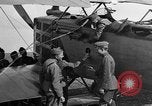 Image of Vickers machine gun on Brequet 14 airplane Colombey-les-Belles France, 1918, second 15 stock footage video 65675070263