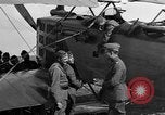 Image of Vickers machine gun on Brequet 14 airplane Colombey-les-Belles France, 1918, second 16 stock footage video 65675070263