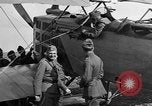 Image of Vickers machine gun on Brequet 14 airplane Colombey-les-Belles France, 1918, second 18 stock footage video 65675070263