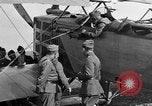 Image of Vickers machine gun on Brequet 14 airplane Colombey-les-Belles France, 1918, second 19 stock footage video 65675070263