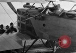 Image of Vickers machine gun on Brequet 14 airplane Colombey-les-Belles France, 1918, second 24 stock footage video 65675070263