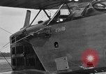 Image of Vickers machine gun on Brequet 14 airplane Colombey-les-Belles France, 1918, second 36 stock footage video 65675070263