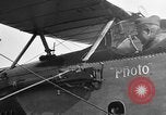 Image of Vickers machine gun on Brequet 14 airplane Colombey-les-Belles France, 1918, second 47 stock footage video 65675070263