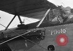 Image of Vickers machine gun on Brequet 14 airplane Colombey-les-Belles France, 1918, second 48 stock footage video 65675070263