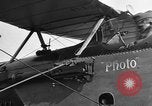 Image of Vickers machine gun on Brequet 14 airplane Colombey-les-Belles France, 1918, second 50 stock footage video 65675070263