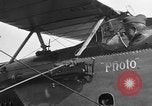 Image of Vickers machine gun on Brequet 14 airplane Colombey-les-Belles France, 1918, second 54 stock footage video 65675070263