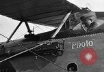 Image of Vickers machine gun on Brequet 14 airplane Colombey-les-Belles France, 1918, second 56 stock footage video 65675070263