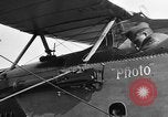 Image of Vickers machine gun on Brequet 14 airplane Colombey-les-Belles France, 1918, second 58 stock footage video 65675070263