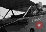 Image of Vickers machine gun on Brequet 14 airplane Colombey-les-Belles France, 1918, second 59 stock footage video 65675070263