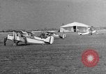Image of Airfield in rural France France, 1918, second 32 stock footage video 65675070266