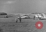 Image of Airfield in rural France France, 1918, second 42 stock footage video 65675070266