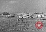 Image of Airfield in rural France France, 1918, second 43 stock footage video 65675070266
