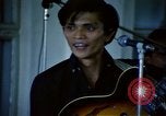 Image of Vietnamese rock band Vietnam, 1968, second 4 stock footage video 65675070269