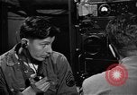 Image of American anti-aircraft defense system activated in response to threat from unknown aircraft United States USA, 1954, second 31 stock footage video 65675070285