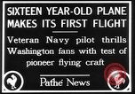 Image of Curtiss aircraft Washington DC USA, 1928, second 8 stock footage video 65675070307