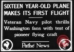 Image of Curtiss aircraft Washington DC USA, 1928, second 11 stock footage video 65675070307