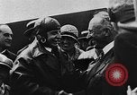 Image of Blériot flies his early XI airplane 20 years after his Channel flight Calais France, 1928, second 22 stock footage video 65675070308