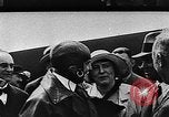 Image of Blériot flies his early XI airplane 20 years after his Channel flight Calais France, 1928, second 26 stock footage video 65675070308