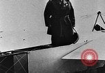 Image of Blériot flies his early XI airplane 20 years after his Channel flight Calais France, 1928, second 33 stock footage video 65675070308