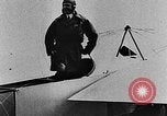 Image of Blériot flies his early XI airplane 20 years after his Channel flight Calais France, 1928, second 36 stock footage video 65675070308