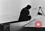 Image of Blériot flies his early XI airplane 20 years after his Channel flight Calais France, 1928, second 41 stock footage video 65675070308